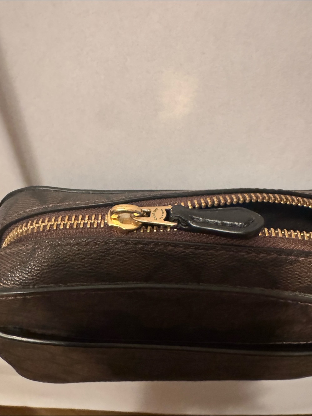 Coach mini Jamie small crossbody purse  signature camera canvas bag - Picture 3 of 10